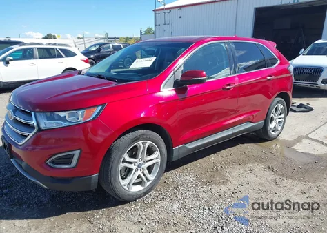 2016 Ford Edge Titanium z USA, uszkodzony, nr VIN 2FMPK4K95GBB54090